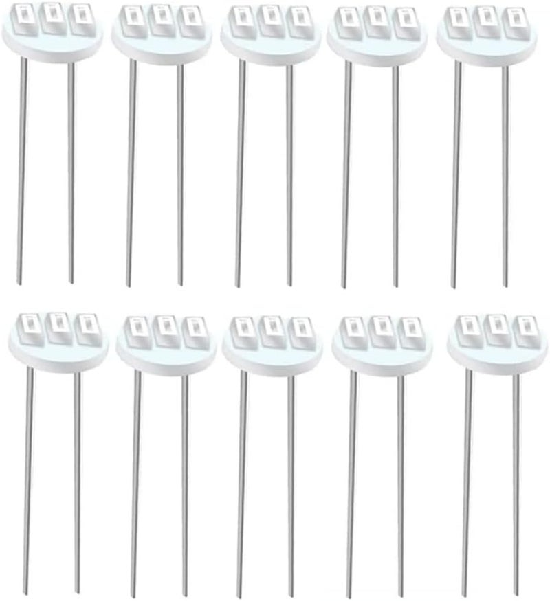 CUSMME T4.7 Instrument Panel LED Light,2003 2004 2005 2006 Silverado Suburban Tahoe Trailblazer Yukon Gauge Cluster Bulbs Dashboard Indicator Lamp Cluster Speedometer Lighting 10Pack Blue - Image 1